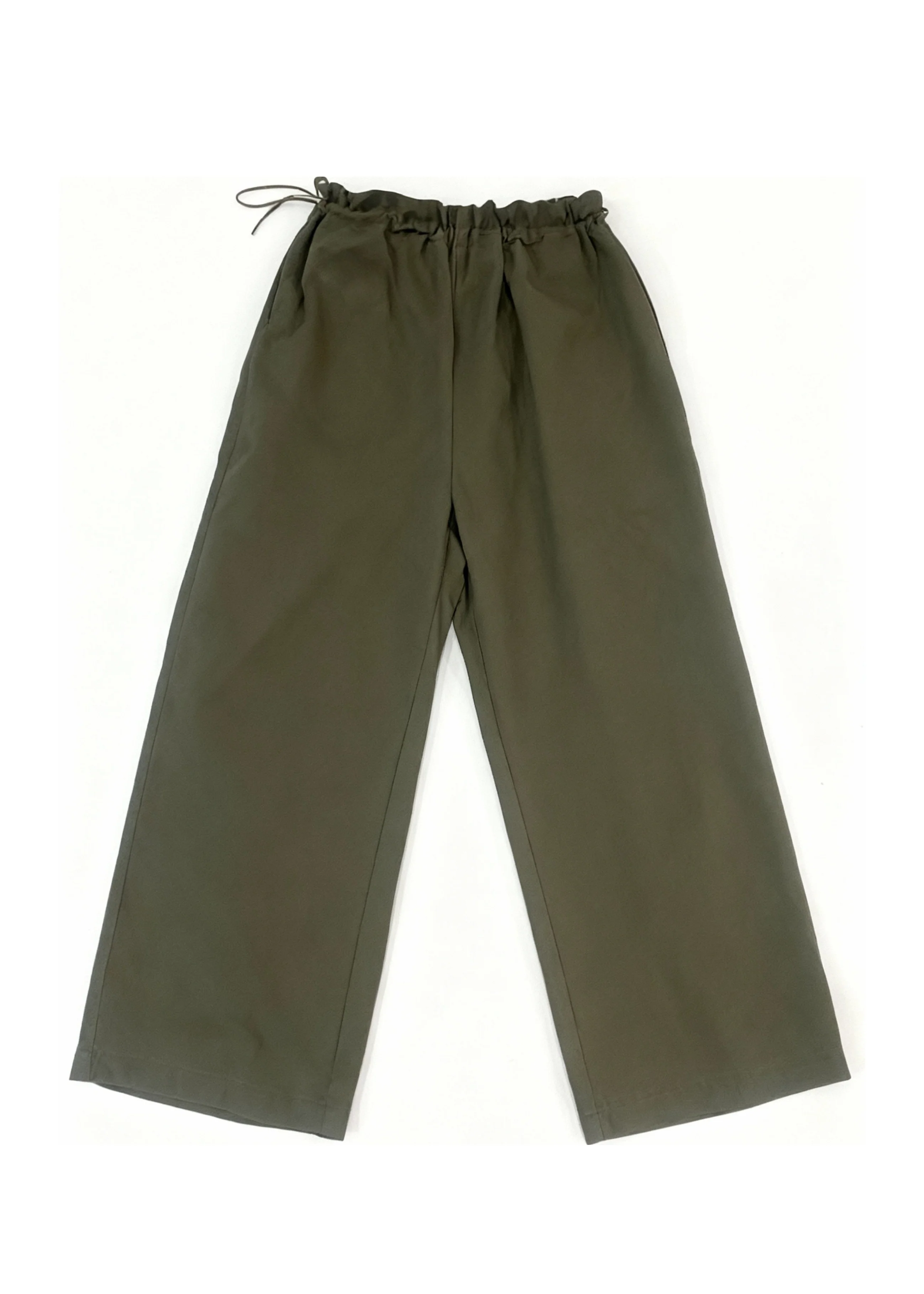 Adjustable Side Drawstring Pant in Cotton/Linen - Image 2