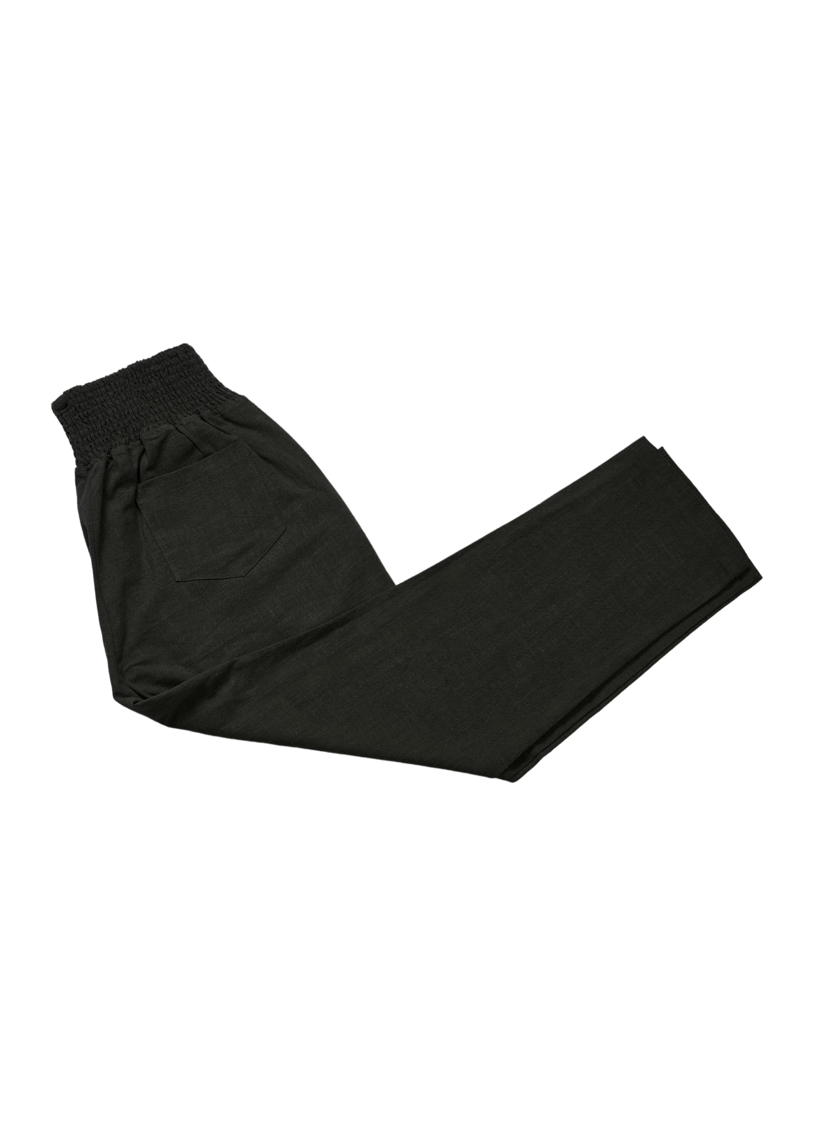 Everyday Transitional Smocked Linen Pant - Image 14