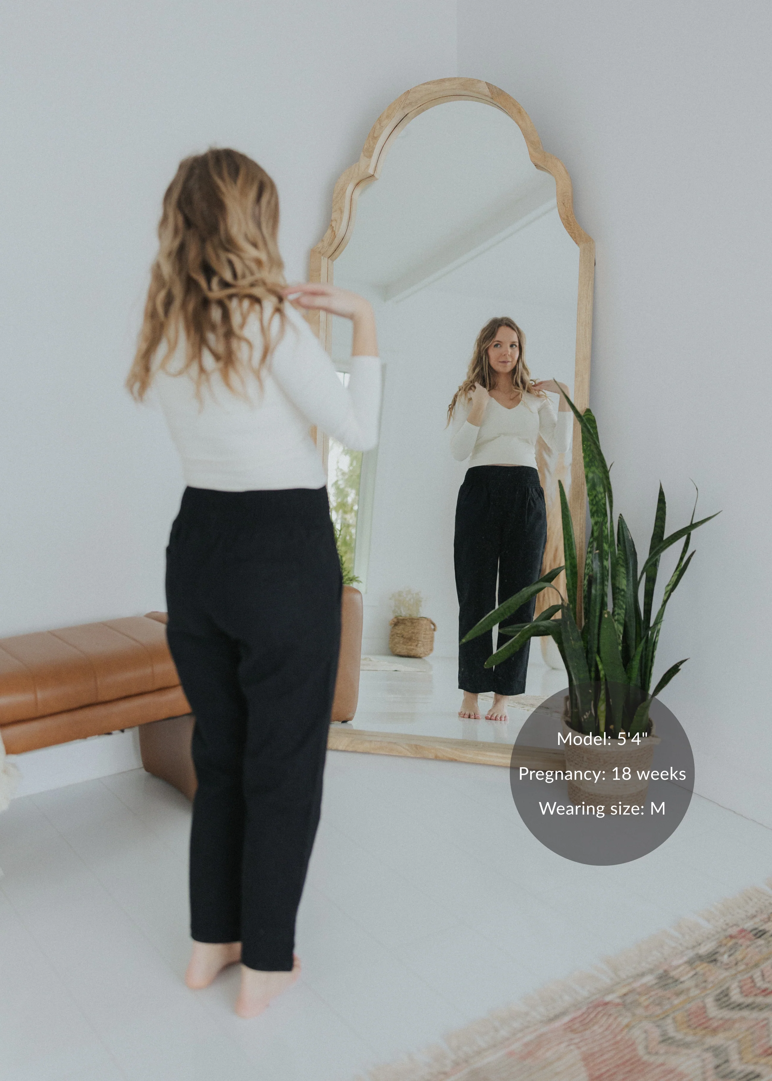 Everyday Transitional Smocked Linen Pant - Image 23