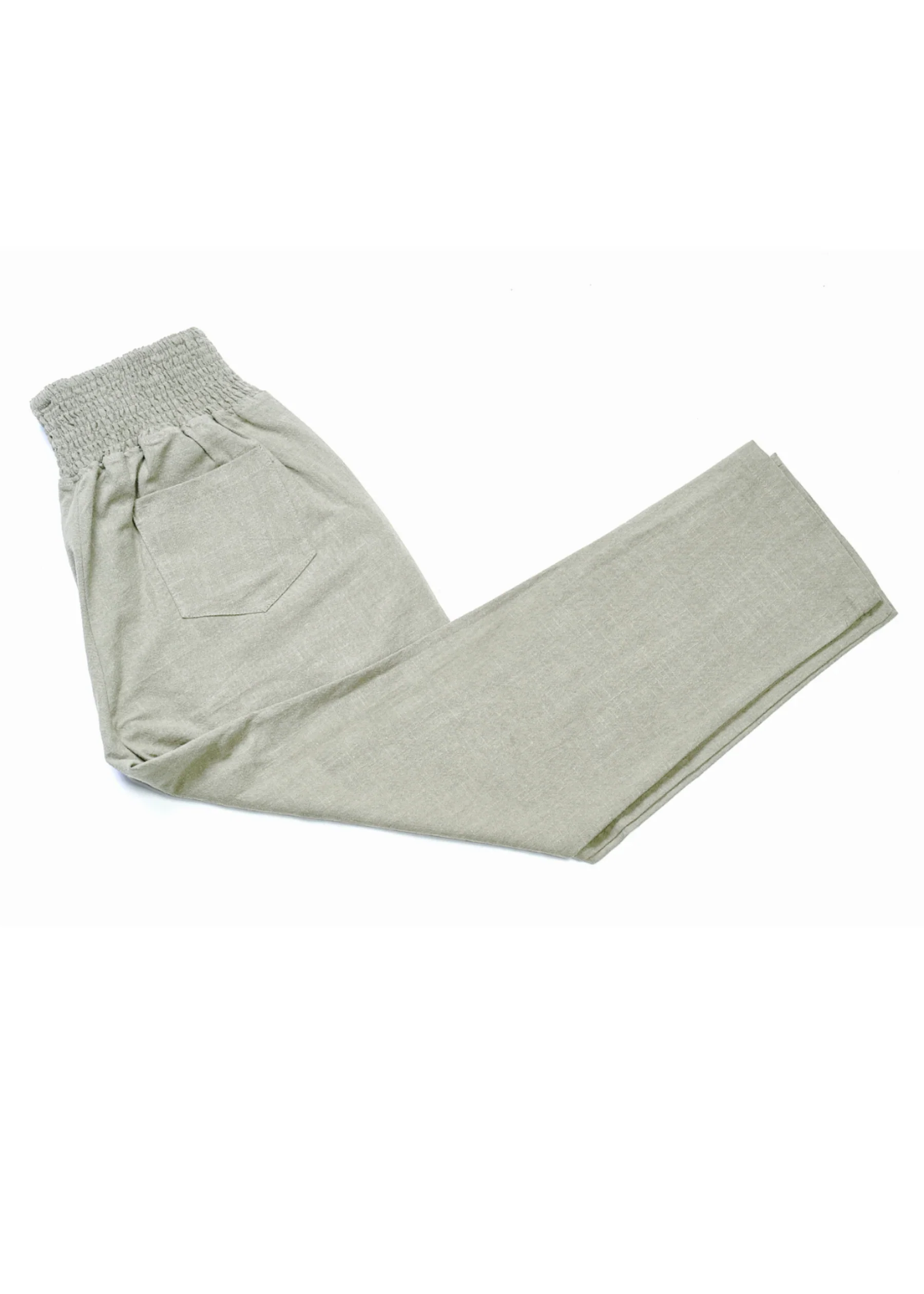 Everyday Transitional Smocked Linen Pant - Image 28