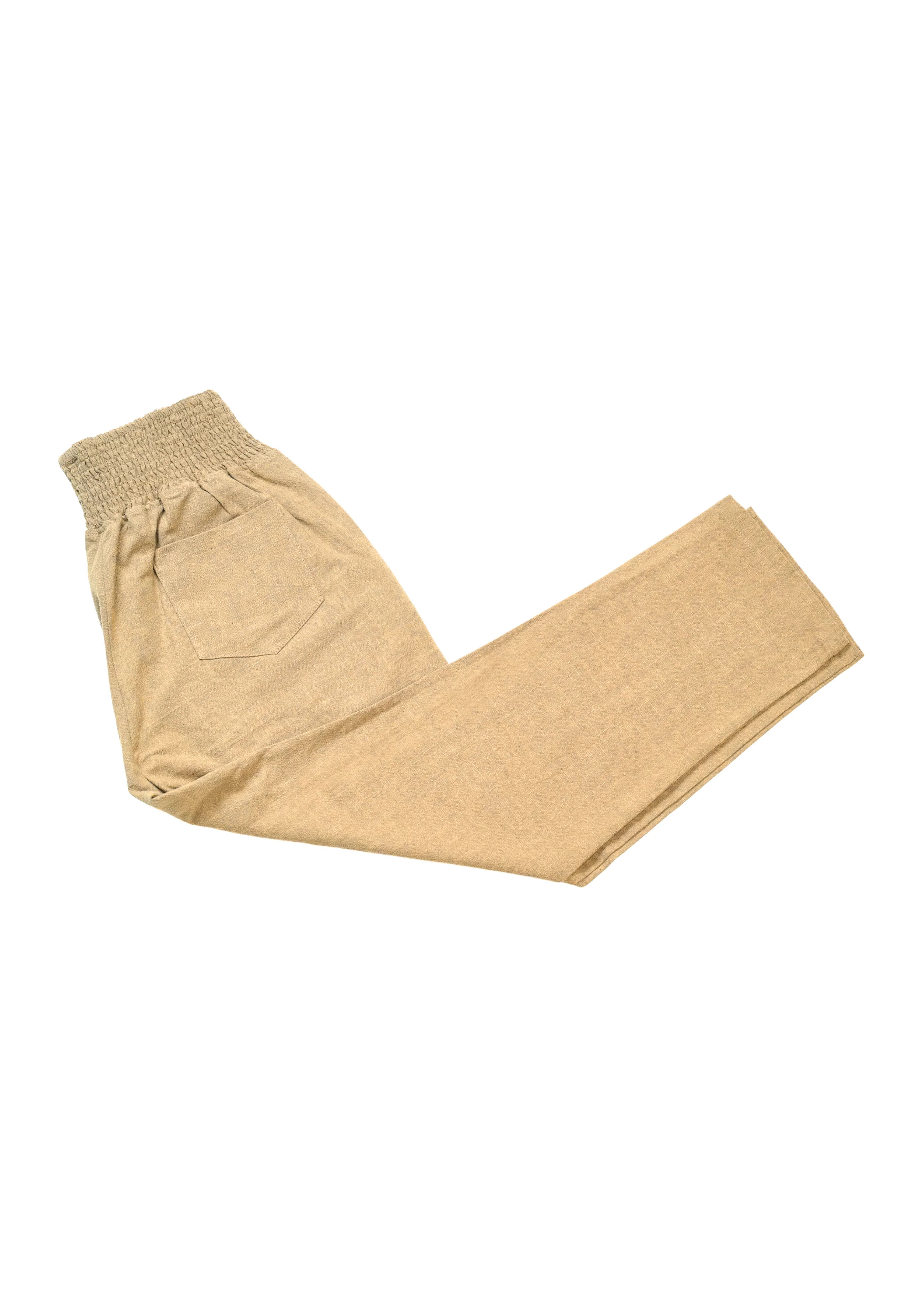 Everyday Transitional Smocked Linen Pant - Image 38