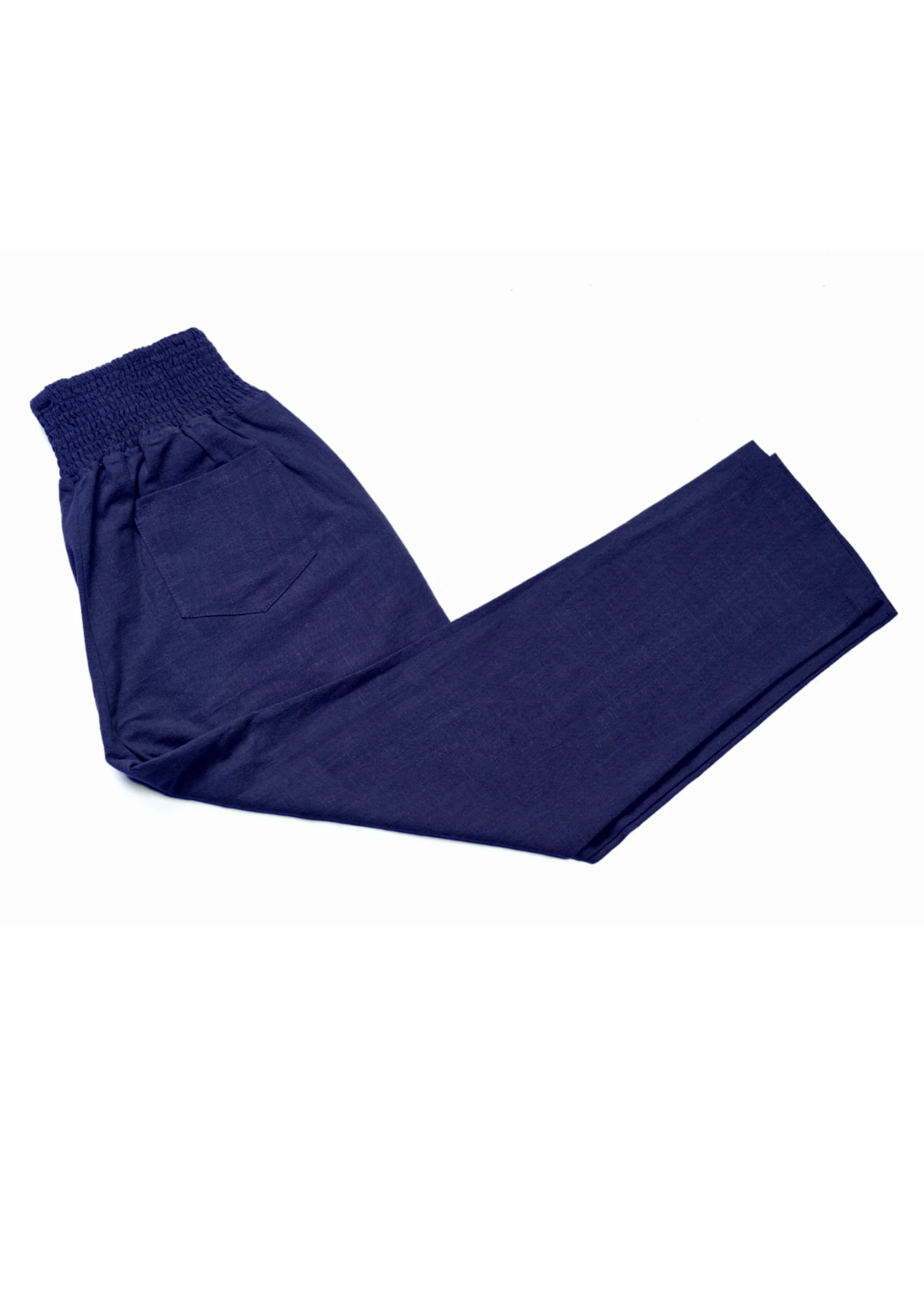 Everyday Transitional Smocked Linen Pant - Image 49