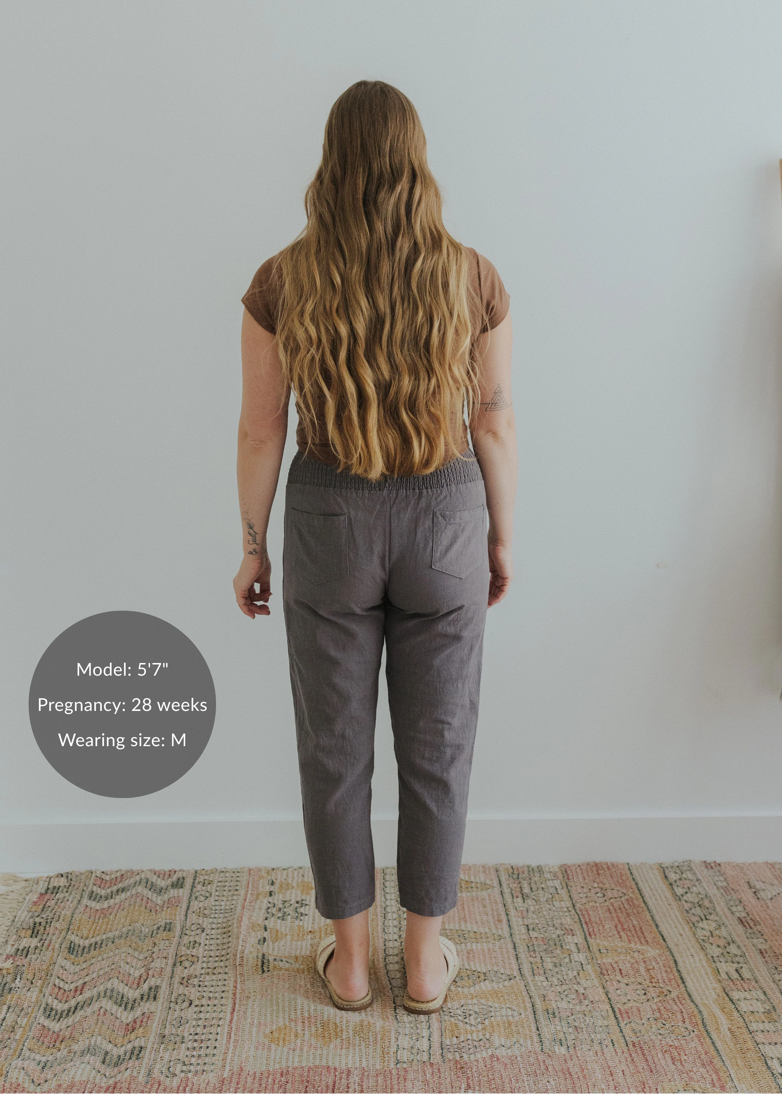 Everyday Transitional Smocked Linen Pant - Image 71