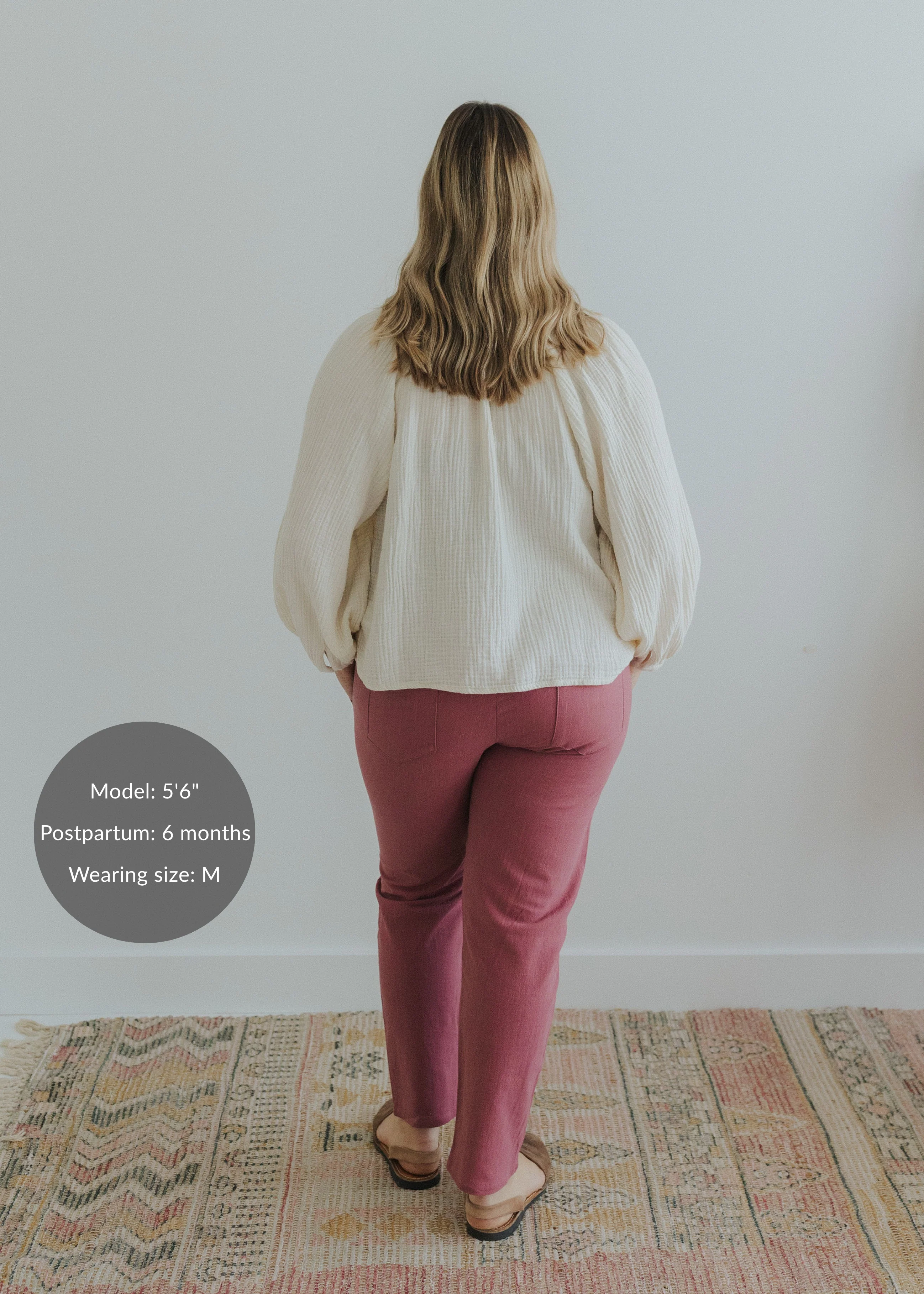 Everyday Transitional Smocked Linen Pant - Image 81