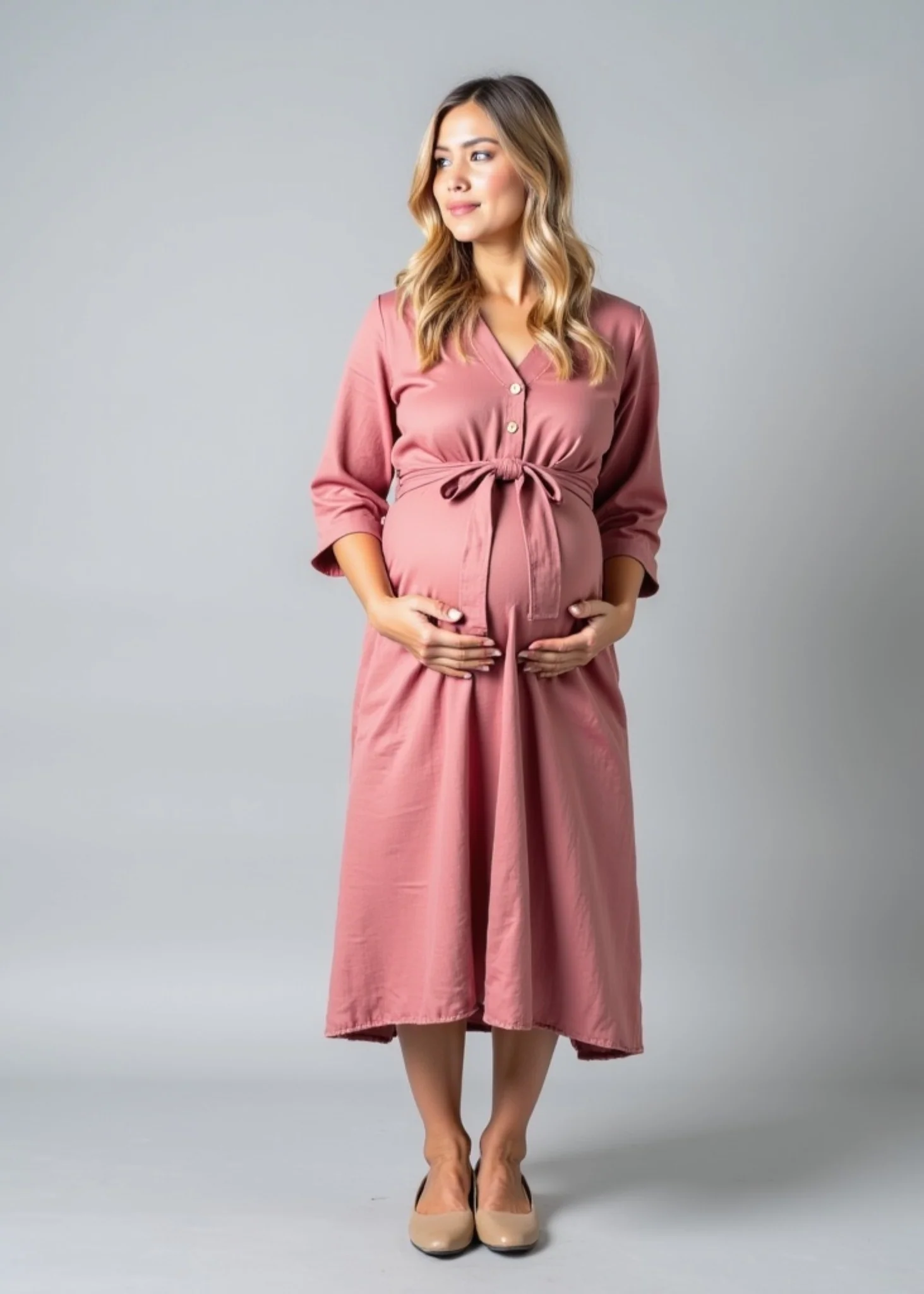 Faye Dress in Linen - Image 44