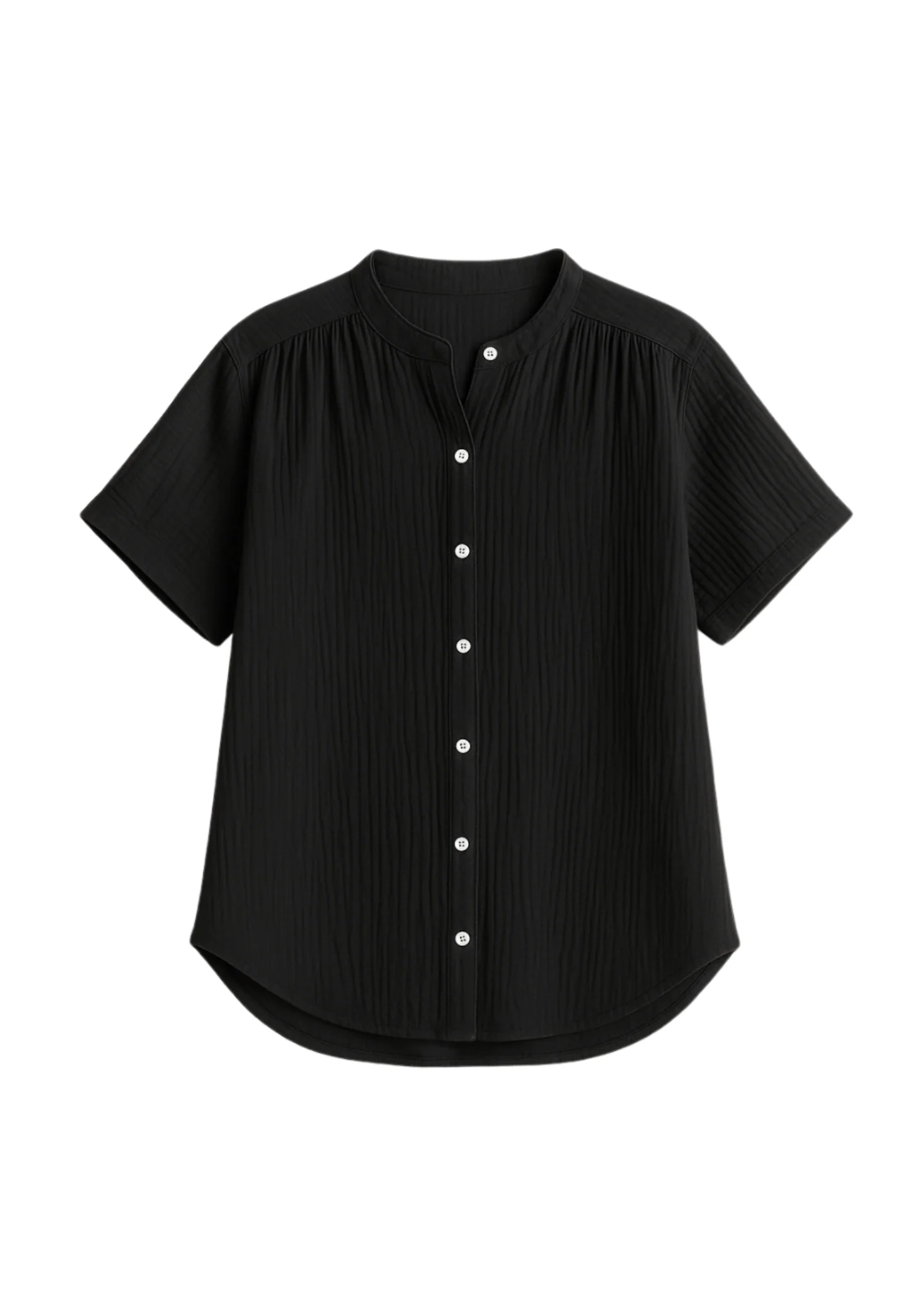 Button Down Top in Cotton Gauze - Image 18